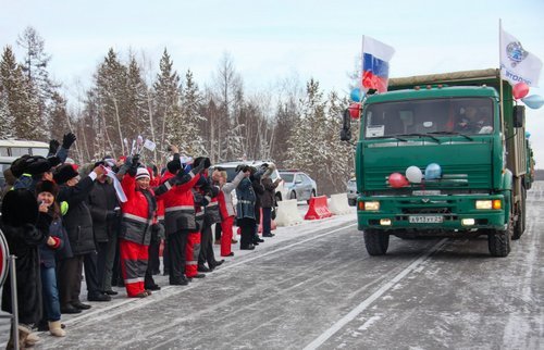 На трассе А-331 Вилюй в Якутии открыто движение по обновленным участкам