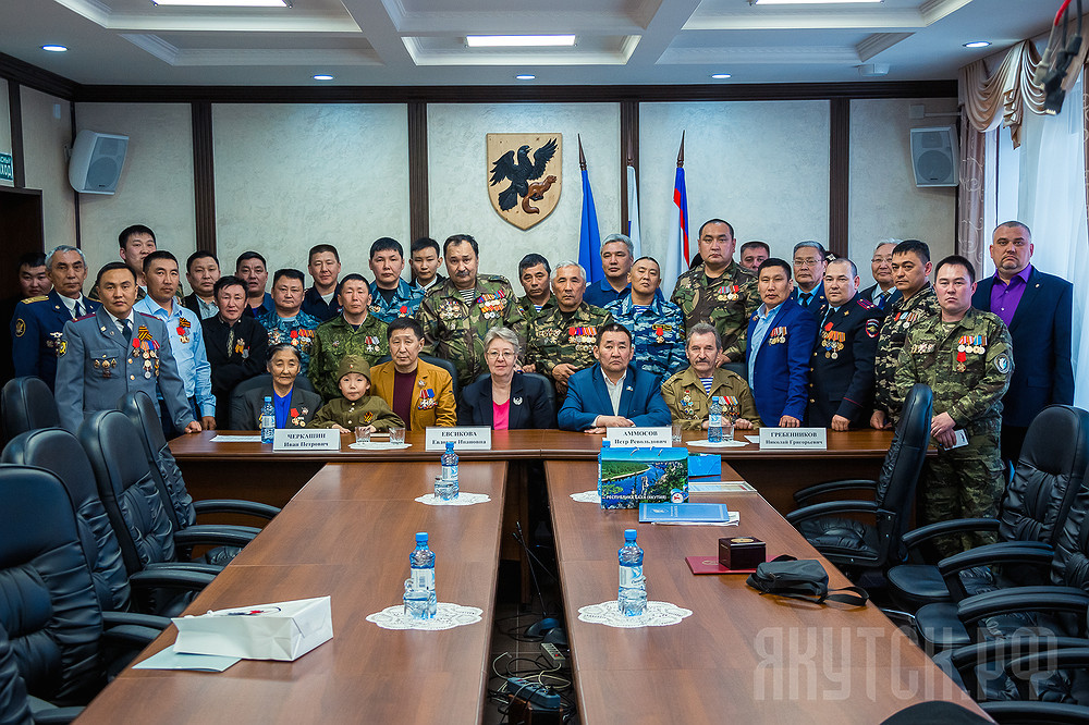 В Якутске чествовали ветеранов военных действий и локальных войн