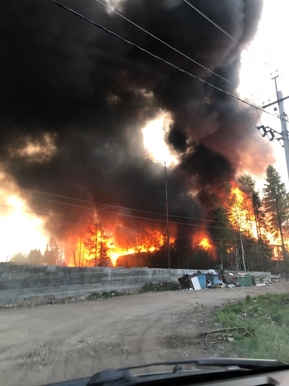 В МВД Якутии предполагают, что массовые пожары в Алдане обусловлены поджогами