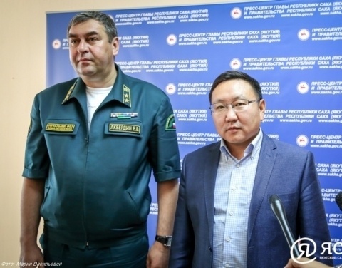 В Якутск прибыл начальник «Авиалесоохраны» Виталий Акбердин