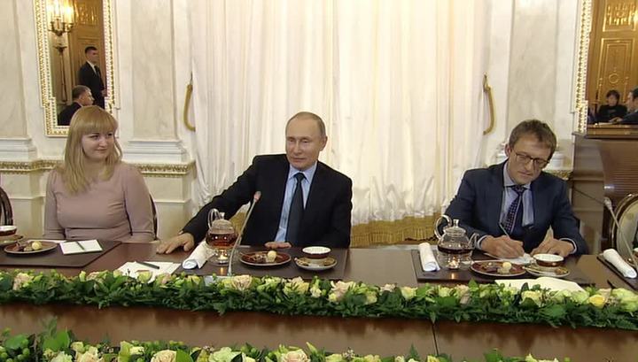 Пора повышать: Путин принял в Кремле "Лидеров России"