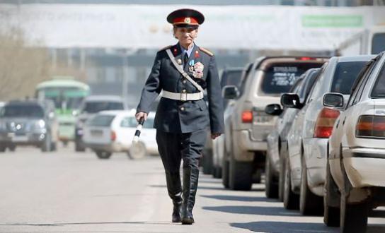 Легендарный "ВОДКА", хозяин проспекта Ленина, выйдет на парад 9 мая в Якутске