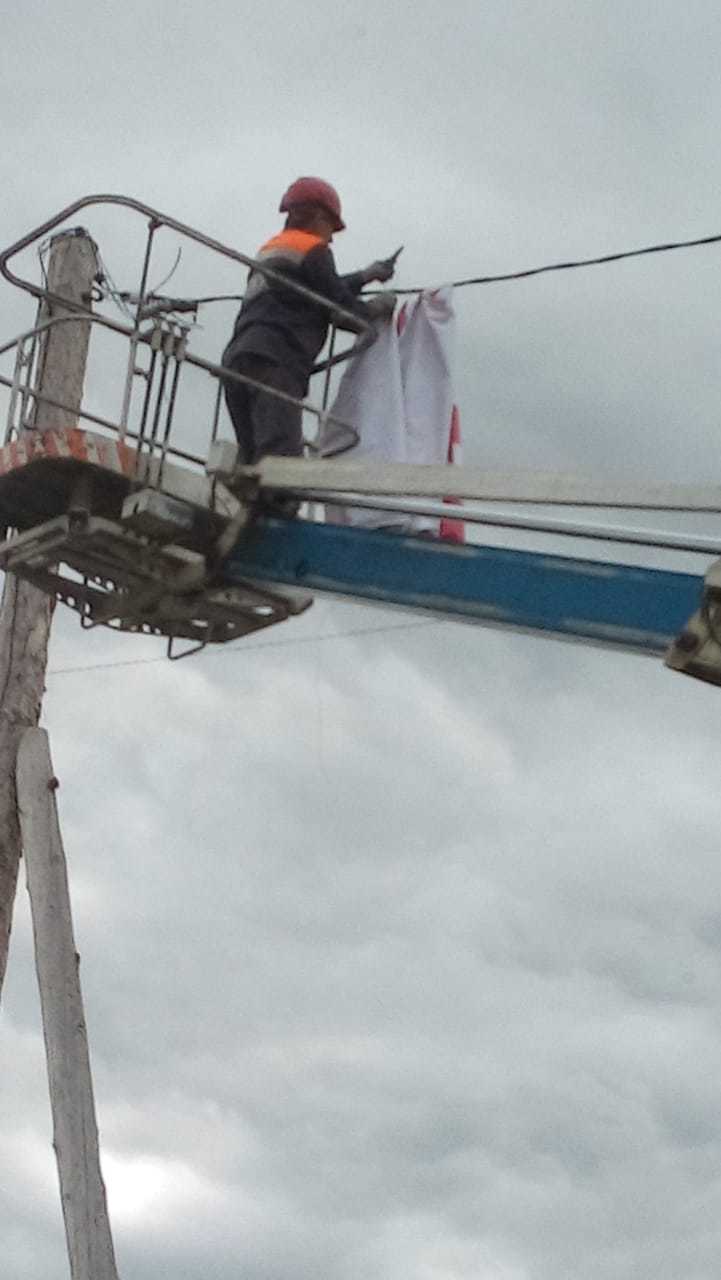 Полиция Якутска демонтировала баннер "Позор властям!" в Мархе