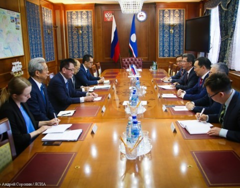 Айсен Николаев и Ясухиро Цудзи обсудили вопросы сотрудничества между Якутией и губернаторством Хоккайдо Японии