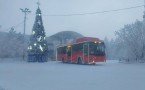 В новогоднюю ночь в Якутске запустят бесплатный временный автобусный маршрут №100н