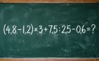 Проверьте свои математические навыки: решите пример (4,8 − 1,2) × 3 + 7,5 : 2,5 − 0,6