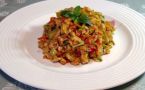 Беру кабачок, рис и 3 яйца: ужин за 15 минут, который вкуснее мяса и спасает, когда в холодильнике шаром покати