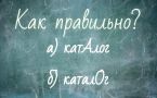 Куда падает ударение в слове «каталог»? Тест по русскому языку покажет вашу грамотность