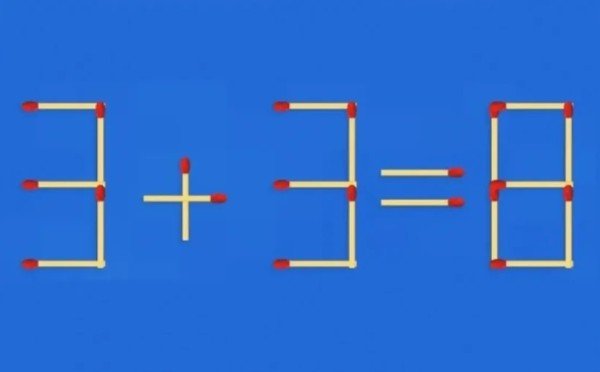 Всего 19 секунд: решите спичечную головоломку и докажите свой гений — задача для избранных