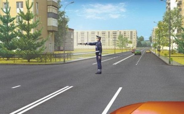 Кто куда — светофор или регулировщик: 73% на экзамене не знают, кому можно ехать по ПДД