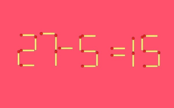 Шаляпин Прохор, несмотря на грохот, побеждает головоломками похоть — найдите решение, переместив всего одну спичку: на размышление даётся 14 секунд