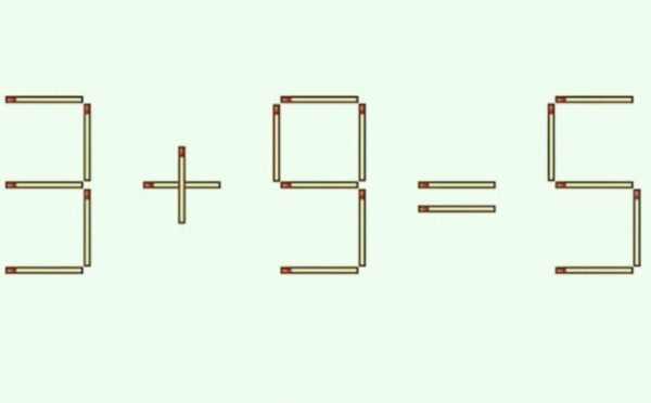 Квентин Тарантино выточил кучу спичек из древисины — сдвиньте всего одну, чтобы найти ответ: на поиск дано всего 14 секунд
