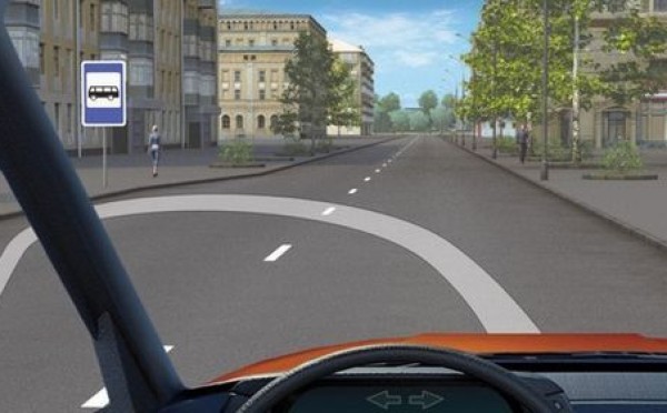 Удобная точка на дороге — опасное решение: 61% отвечающих делают неверный вывод на экзамене по ПДД