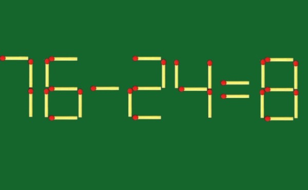 Иосиф Пригожин вам спичек достал из ножен — решите головоломку, сдвинув всего одну: на поиски есть только 17 секунд