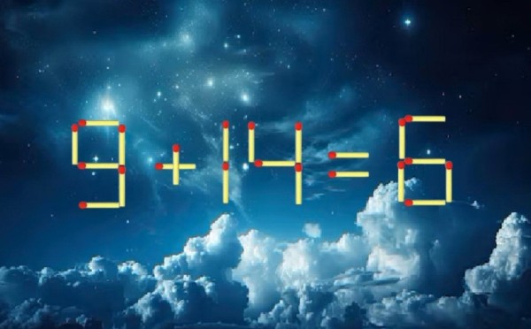 Хью Джекман головоломки не прячет в карман — найдите решение, сдвинув одну спичку: на ответ есть всего лишь 13 секунд