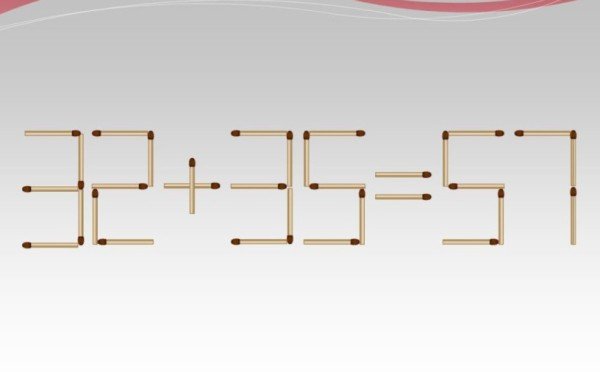 У Крокодила Гены в жилах текут головоломки — найдите ответ, сдвинув всего одну спичку: на поиски даётся только 16 секунд