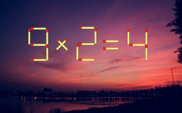 Леди Гага в раскоряку решает головоломку возле барака — сдвиньте одну спичку, чтобы найти ответ: на поиски есть всего лишь 17 секунд