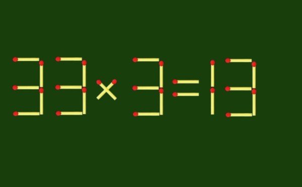 Безос Джефф в головоломках просто шеф — передвиньте всего 1 спичку, чтобы найти ответ: вам дано только 19 секунд