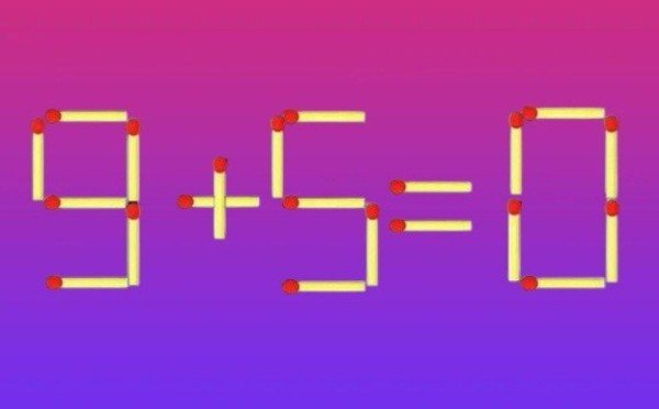 Фантомас над головоломкой сидит не первый час — найдите решение, сдвинув всего 1 спичку: на решение дано только 13 секунд