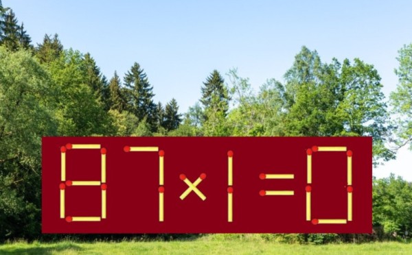 Тейлор Свифт головоломки за вас не решит — сдвиньте одну спичку, чтобы найти ответ: на поиски дано 18 секунд