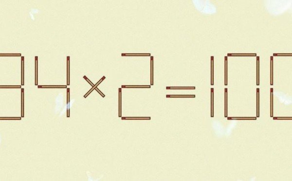 За Пи Дидди головоломку решите — найдите ответ, передвинув всего одну спичку: на решение даётся только 15 секунд