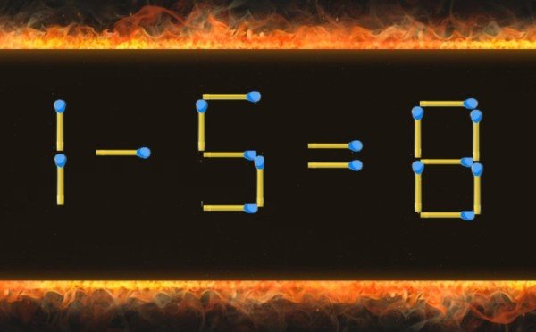 Избранный Нео решит головоломку и победит злодея — найдите ответ, сдвинув всего одну спичку: на решение есть только 18 секунд