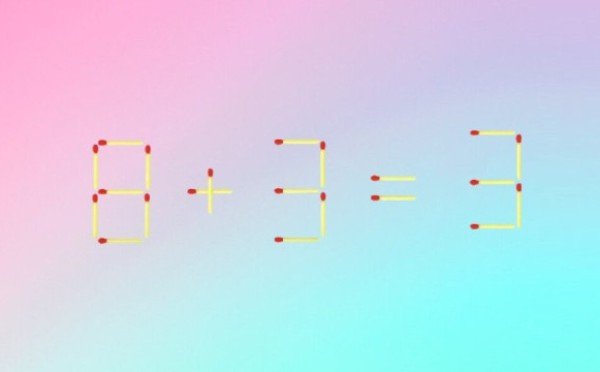 Тест на сообразительность — от понимания своего уровня интеллекта вас отделяет всего 1 спичка