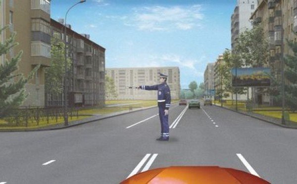 Даже регулировщик махнул рукой — неберущийся вопрос из экзамена по ПДД: 94% отвечающих бросает в дрожь