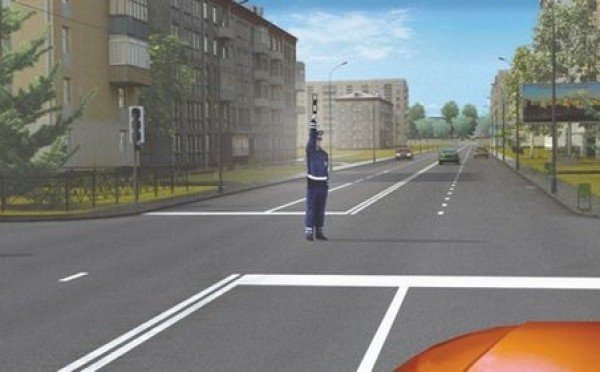 Этот вопрос из экзамена по ПДД не поддался 97% отвечавших: спор жезла с зелёным — кто победит?