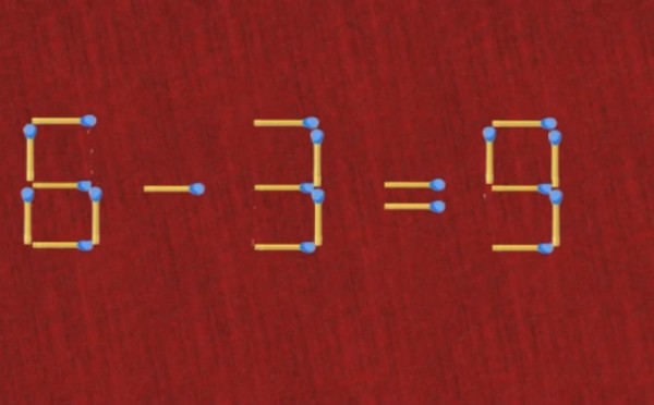 Тест на логику из нашего детства: переставьте 1 спичку за 15 секунд в примере — справится только отличник