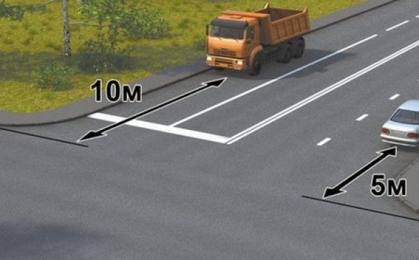 Правило пяти метров — не спешите с выводами: 94% ориентировались только по этому параметру и совершили фатальную ошибку на экзамене по ПДД