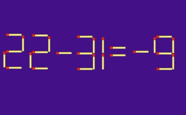 Выйдите за рамки привычного: сможете ли вы решить эту задачу со спичками меньше чем за 15 секунд