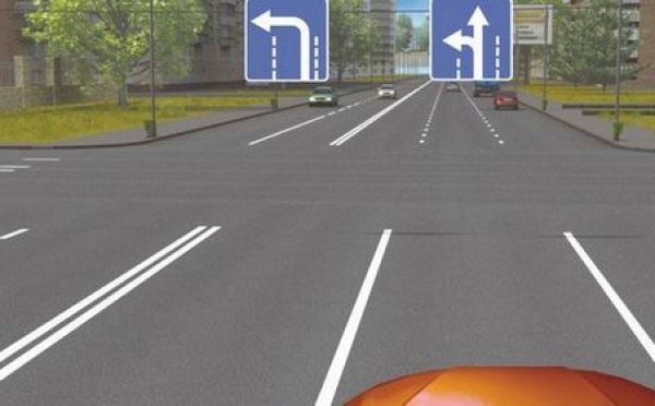 Средняя полоса накладывает ограничения: куда можно ехать — на экзамене по ПДД не знали 95% отвечавших