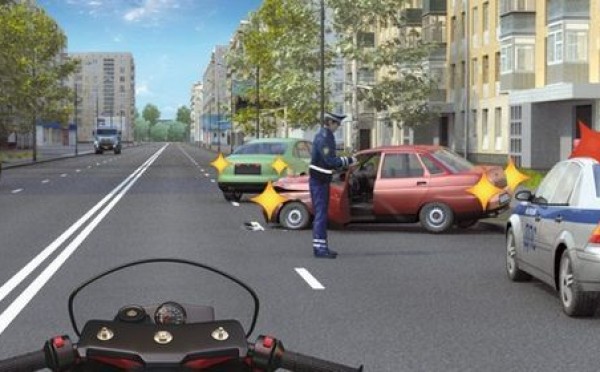 Разборки ДПС — тормозить или ехать дальше: что требуют правила, 70% не смогли правильно ответить на экзамене по ПДД