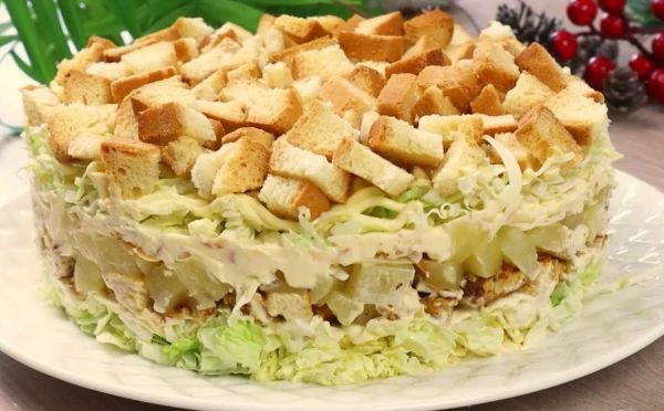 Салат «Миледи» за пару минут: когда гости на пороге, а включать плиту нет времени