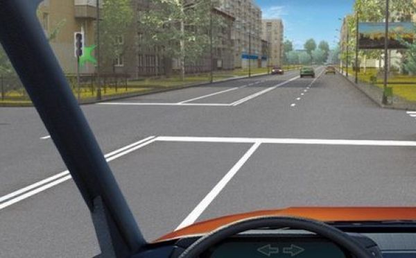 Оговорочка с подвохом — горит зелёный, но есть один нюанс: вопрос экзамена ПДД про стрелки на светофоре не раскусили 68% сдававших