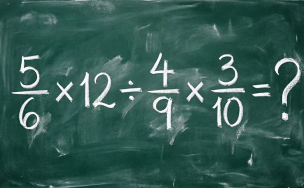 Школьники решают на раз-два: а вы сможете разобраться с 5/6 × 12 : 4/9 × 3/10 ?