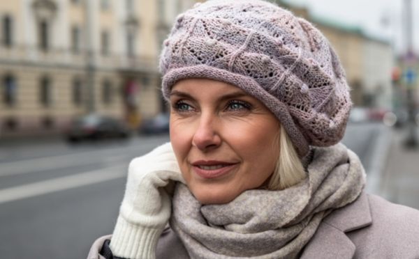 Минус 10 лет за секунду: стилист назвал 4 правила выбора лёгкой шапки на осень-2026 для женщин 50+