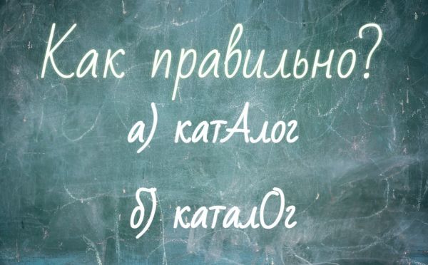 Куда падает ударение в слове «каталог»? Тест по русскому языку покажет вашу грамотность