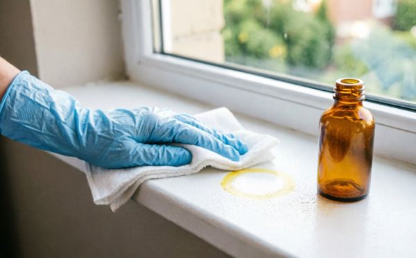 Пластиковый подоконник больше отбеливателем не тру: покупаю в аптеке средство — въевшаяся желтизна сходит за 5 минут