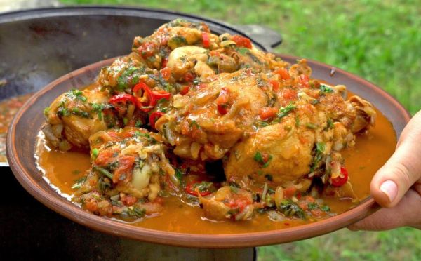 Жареной курице — нет: готовлю ароматное грузинское чахохбили — всего 1 час и вкуснейший ужин готов