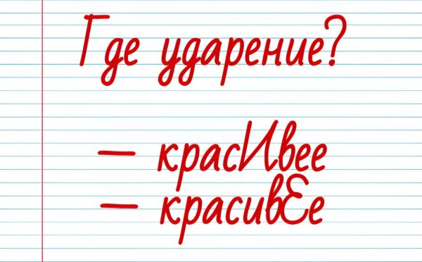 Куда падает ударение в слове «Красивее»? Тест по русскому языку для тех, кто считает себя Далем XXI века