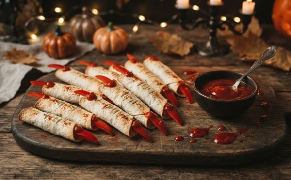 Пальцы ведьмы: быстрый и жутко вкусный перекус на Хэллоуин-2026