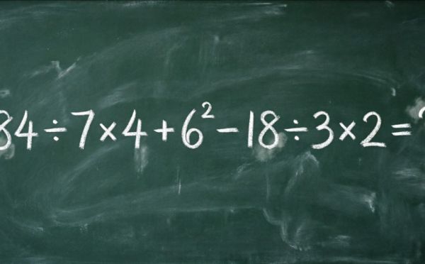 Тест по математике: сможете решить пример 84 ÷ 7 × 4 + 6² − 18 ÷ 3 × 2?