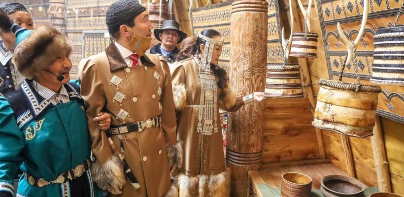 В селе Баяга Таттинского улуса состоялось открытие берестяной урасы «Моҕол ураhа»