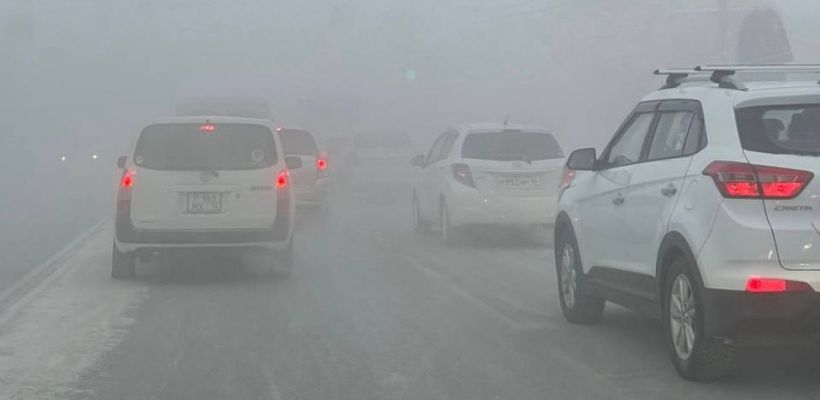 Пробки в Якутске достигли 8 баллов