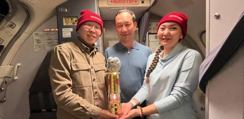 Айсен Николаев: В Якутск привезли лампаду из Свято-Троицкого монастыря!