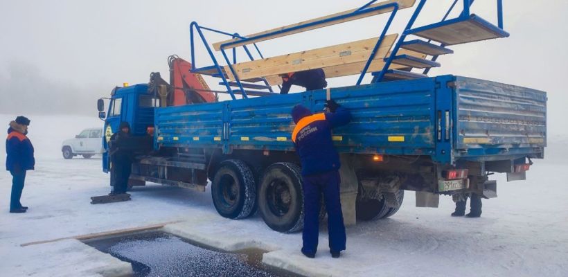 В Якутске установили купель