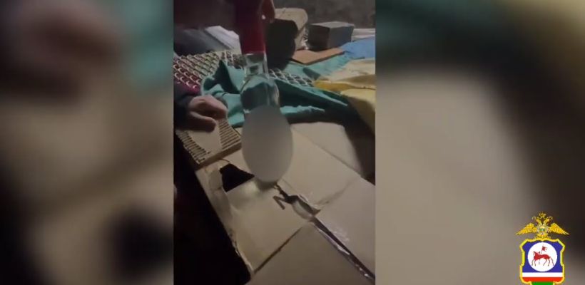 В Якутии полицейские изъяли из незаконного оборота свыше 5 тысяч бутылок немаркированной водки