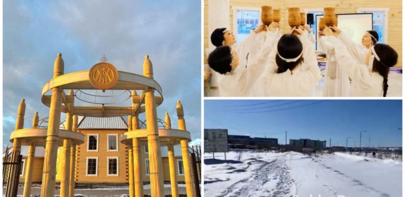 «Алгыстаах аартык & Аар Айыы итэҕэлэ»: В Якутске строятся дома якутской веры